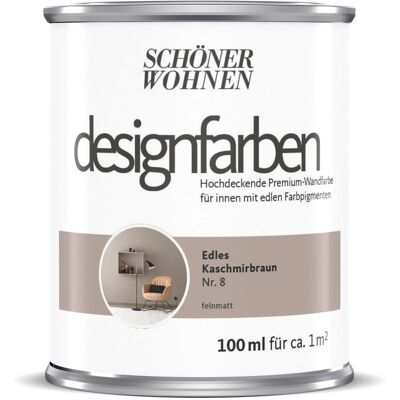 Schöner Wohnen Designfarben Edles Kaschmirbraun 100 ml Schöner Wohnen Designfarben Edles Kaschmirbraun 100 ml
