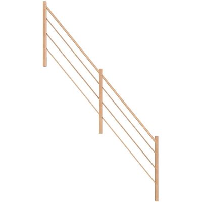 StarWood Treppen StarWood Holz-Design-Geländer Buche Links FSC® StarWood Treppen StarWood Holz-Design-Geländer Buche Links FSC®