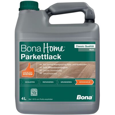 Bona Home Parkettlack Classic matt 4 l Bona Home Parkettlack Classic matt 4 l
