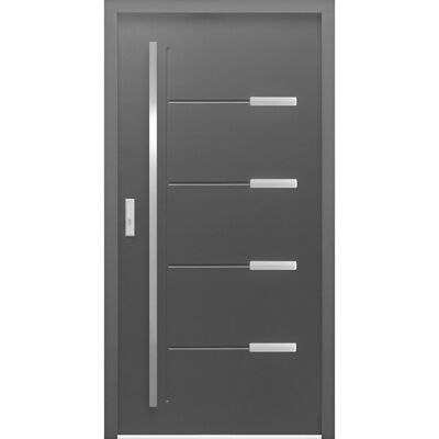 Splendoor Thermospace Sicherheits-Haustür Thermospace Oslo Prime RC2 Komfort Anthrazit 100 x 210 cm L Splendoor Thermospace Sicherheits-Haustür Thermospace Oslo Prime RC2 Komfort Anthrazit 100 x 210 cm L