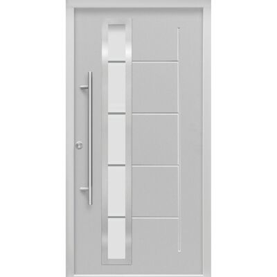 Splendoor Thermospace Haustür Thermospace Paris Prime 100 cm x 210 cm Grau Anschlag L Splendoor Thermospace Haustür Thermospace Paris Prime 100 cm x 210 cm Grau Anschlag L