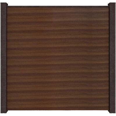 GroJa Steckzaun Solid Quadratisch 180 cm x 180 cm x 1,9 cm Walnuss GroJa Steckzaun Solid Quadratisch 180 cm x 180 cm x 1,9 cm Walnuss