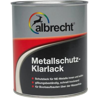 Albrecht Metallschutz-Klarlack Transparent 375 ml Albrecht Metallschutz-Klarlack Transparent 375 ml