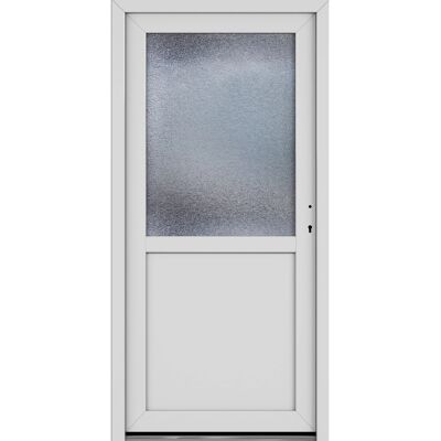 Roro Nebeneingangstür OKE 1155 Kunststoff Weiß 98 cm x 198 cm DIN R Roro Nebeneingangstür OKE 1155 Kunststoff Weiß 98 cm x 198 cm DIN R