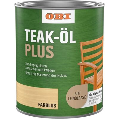OBI Teak-Öl Transparent 750 ml OBI Teak-Öl Transparent 750 ml