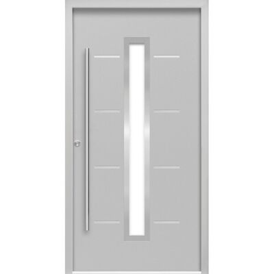Splendoor Thermospace Haustür Thermospace Milano Prime 100 cm x 210 cm Grau Anschlag L Splendoor Thermospace Haustür Thermospace Milano Prime 100 cm x 210 cm Grau Anschlag L