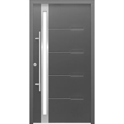 Splendoor Thermospace Haustür Thermospace Neapel Prime 110 cm x 210 cm Anthrazit Anschlag L Splendoor Thermospace Haustür Thermospace Neapel Prime 110 cm x 210 cm Anthrazit Anschlag L