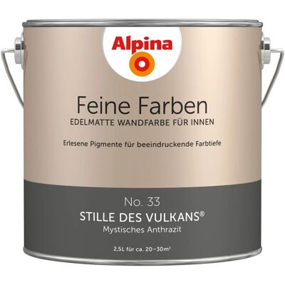 ALPINA No. 33 Stille des Vulkans Mystisches Anthrazit - Farbe ALPINA No. 33 Stille des Vulkans Mystisches Anthrazit - Farbe