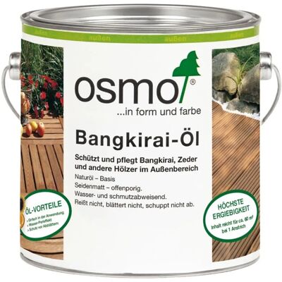 Osmo - Bangkirai-Öl 016 - Dunkel - 2,5L - Holzöl Osmo - Bangkirai-Öl 016 - Dunkel - 2,5L - Holzöl