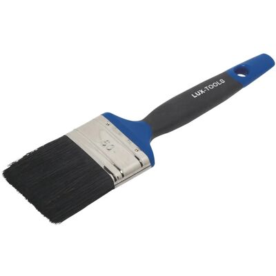 LUXTOOLS LUX-TOOLS Flachpinsel Soft Grip Lacke Kunstharz 60 mm LUXTOOLS LUX-TOOLS Flachpinsel Soft Grip Lacke Kunstharz 60 mm