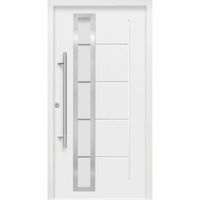 Splendoor Thermospace Sicherheits-Haustür ThermoSpace Prime Paris RC2 Weiß 110 x 210 cm Anschlag L Splendoor Thermospace Sicherheits-Haustür ThermoSpace Prime Paris RC2 Weiß 110 x 210 cm Anschlag L