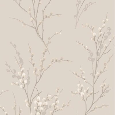 Laura Ashley Pussy Willow Dove Grey Wallpaper - Tapete Laura Ashley Pussy Willow Dove Grey Wallpaper - Tapete
