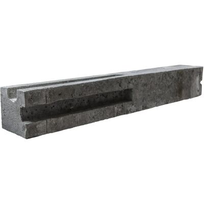 Beckers Betonzaun Betonzaun-Eckpfosten einseitig 210 cm Beckers Betonzaun Betonzaun-Eckpfosten einseitig 210 cm