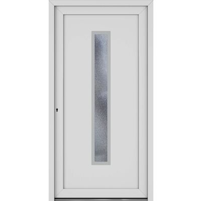 Roro Haustür OKE 1105 Kunststoff Weiß 110 cm x 210 cm DIN L Roro Haustür OKE 1105 Kunststoff Weiß 110 cm x 210 cm DIN L