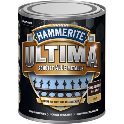 Akzonobel - HAMMERITE Metall-Schutzlack Ultima - Schokoladenbraun - Metal Schutzlack Akzonobel - HAMMERITE Metall-Schutzlack Ultima - Schokoladenbraun - Metal Schutzlack