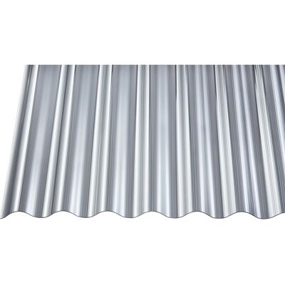 Gutta PC Wellplatte Sinus 76/18 gerillt Anthrazit 1,4 mm 2500 mm x 900 mm Gutta PC Wellplatte Sinus 76/18 gerillt Anthrazit 1,4 mm 2500 mm x 900 mm