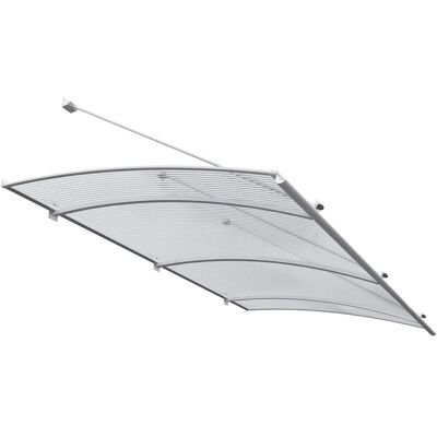 Roro Vordach V152 Weiß 197 cm x 83 cm x 67 cm Roro Vordach V152 Weiß 197 cm x 83 cm x 67 cm