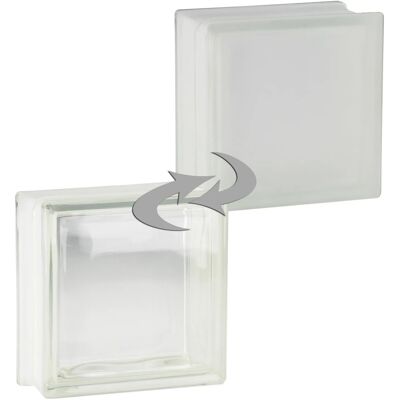 Fuchs Design Fuchs Glasstein Vollsicht 19 cm x 19 cm x 8 cm 1-seitig satiniert Fuchs Design Fuchs Glasstein Vollsicht 19 cm x 19 cm x 8 cm 1-seitig satiniert