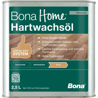 Bona Home Hartwachsöl glänzend 2,5 l Bona Home Hartwachsöl glänzend 2,5 l