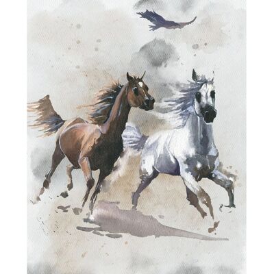 Komar Wild Ride Tapete - 200x250cm, Grau, Vlies Komar Wild Ride Tapete - 200x250cm, Grau, Vlies