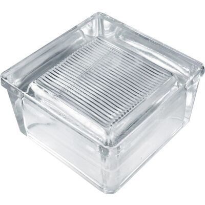 Fuchs Design Betonglas Vollsicht Geriffelt 1-Seitig satiniert 15 cm x 15 x 8 cm Fuchs Design Betonglas Vollsicht Geriffelt 1-Seitig satiniert 15 cm x 15 x 8 cm