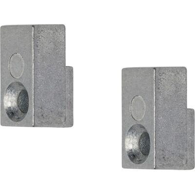 Denpanels Vertikale Halterung 2 Stück Schwarz Denpanels Vertikale Halterung 2 Stück Schwarz