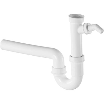 OBI Röhrensiphon 44,8 mm (G 1 1/2) Weiß OBI Röhrensiphon 44,8 mm (G 1 1/2) Weiß