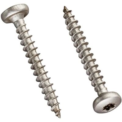 GUTTA Edelstahl Schrauben - 100 Stück - Torx 4,5x35mm - Holzbefestigung GUTTA Edelstahl Schrauben - 100 Stück - Torx 4,5x35mm - Holzbefestigung