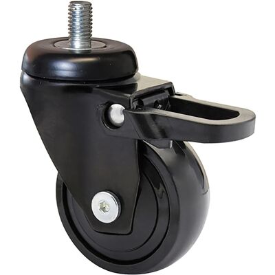 Wagner Möbel-Lenkrolle 3C-Serie Kugellager Tragkraft 50 kg Schwarz Ø 50 mm Wagner Möbel-Lenkrolle 3C-Serie Kugellager Tragkraft 50 kg Schwarz Ø 50 mm