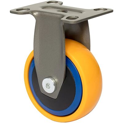 Wagner Möbel Bockrolle 3C-Serie Tragkraft 75 kg mit Kugellager Gelb Ø 75 mm Wagner Möbel Bockrolle 3C-Serie Tragkraft 75 kg mit Kugellager Gelb Ø 75 mm