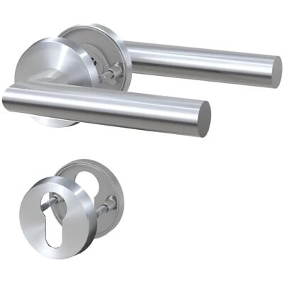 BASI 7308-2208 Edelstahl Türdrücker-Set - Für 45mm Türen BASI 7308-2208 Edelstahl Türdrücker-Set - Für 45mm Türen