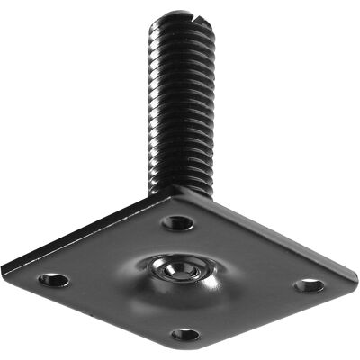 Hettich Tischbein-Montageplatte mit M10 Gewinde 90 mm x 90 mm Hettich Tischbein-Montageplatte mit M10 Gewinde 90 mm x 90 mm