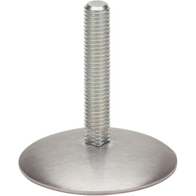 Hettich Höhenversteller Gewinde M10, Ø 60 mm Edelstahl Hettich Höhenversteller Gewinde M10, Ø 60 mm Edelstahl