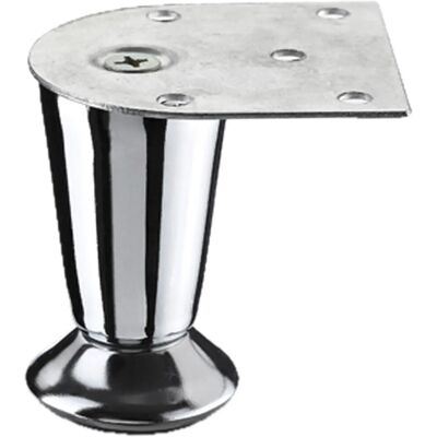 Hettich Möbelfuss Ola 70 x Ø 22-35 mm Stahl verchromt Hettich Möbelfuss Ola 70 x Ø 22-35 mm Stahl verchromt