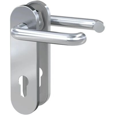 BASI 7304-0208 Türgriff-Set - Edelstahl, Ambidextrous, 7,2 cm BASI 7304-0208 Türgriff-Set - Edelstahl, Ambidextrous, 7,2 cm