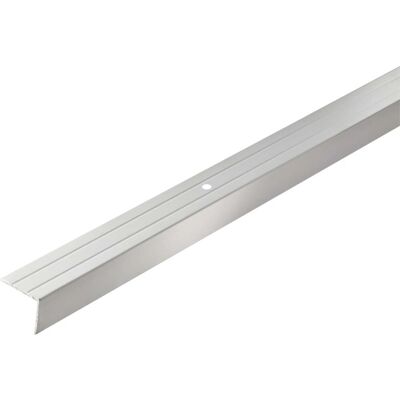 Arcansas Treppenkantenprofil Aluminium 25 mm x 20 mm x 1.000 mm Silber Arcansas Treppenkantenprofil Aluminium 25 mm x 20 mm x 1.000 mm Silber