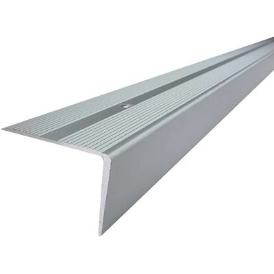 Arcansas Treppenkantenprofil Aluminium 21 mm x 21 mm x 1.000 mm Silber Arcansas Treppenkantenprofil Aluminium 21 mm x 21 mm x 1.000 mm Silber