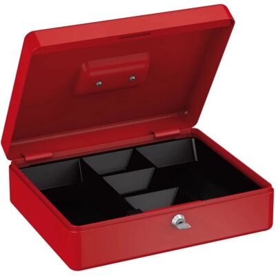 Basi Geldkassette GK 10*L Rot H90*B300*T240mm 210 Basi Geldkassette GK 10*L Rot H90*B300*T240mm 210