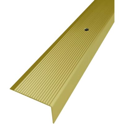 Arcansas Treppenkantenprofil Aluminium 6 mm x 25 mm x 1.000 mm Gold Arcansas Treppenkantenprofil Aluminium 6 mm x 25 mm x 1.000 mm Gold