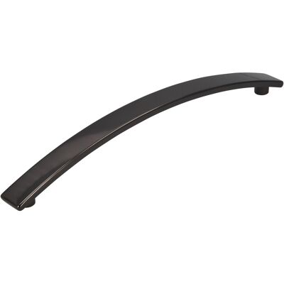 Siro Möbelgriff 2084 Metall Schwarz-Chrom Glänzend Lochabstand 160 mm Siro Möbelgriff 2084 Metall Schwarz-Chrom Glänzend Lochabstand 160 mm