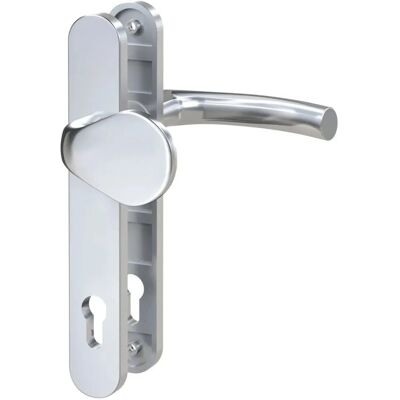 Basi Schmalrahmen Wechsel Garnitur Rund Edelstahl Lochung PZ 92 8 mm Basi Schmalrahmen Wechsel Garnitur Rund Edelstahl Lochung PZ 92 8 mm