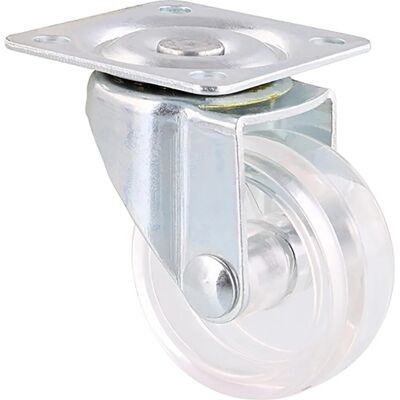 Wagner Möbel-Lenkrolle Tragkraft 35 kg Verzinkt Transparent Ø 40 mm Wagner Möbel-Lenkrolle Tragkraft 35 kg Verzinkt Transparent Ø 40 mm