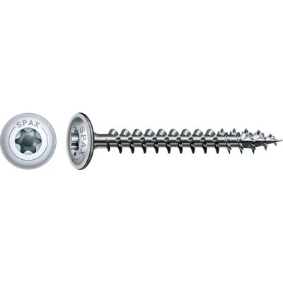 Spax Tellerkopf Holzschraube T-Star plus-Antrieb Ø 6 mm x 60 mm 12 Stück Spax Tellerkopf Holzschraube T-Star plus-Antrieb Ø 6 mm x 60 mm 12 Stück