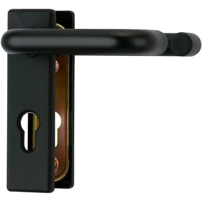 Abus Beschlag für Feuerschutztüren KFG Beidseitig Drücker 40 mm - 72 mm Schwarz Abus Beschlag für Feuerschutztüren KFG Beidseitig Drücker 40 mm - 72 mm Schwarz