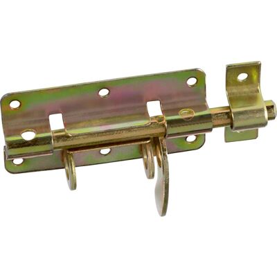 Grendelriegel Gelb Verzinkt 100 mm x 48 mm Grendelriegel Gelb Verzinkt 100 mm x 48 mm
