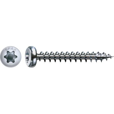 Spax Halbrundkopf Universalschraube T-Star plus-Antrieb Ø 5 mm x 25 mm 50 Stück Spax Halbrundkopf Universalschraube T-Star plus-Antrieb Ø 5 mm x 25 mm 50 Stück