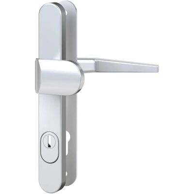 Basi ES0 ZA Vollmaterial Schutzbeschlag Schmalrahmenschild Rund Alu F1 Lochung PZ WG 92 8mm ZA Basi ES0 ZA Vollmaterial Schutzbeschlag Schmalrahmenschild Rund Alu F1 Lochung PZ WG 92 8mm ZA