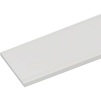 Arcansas Flachstange Aluminium Weiß lackiert 2 x 30 x 1000 mm Arcansas Flachstange Aluminium Weiß lackiert 2 x 30 x 1000 mm