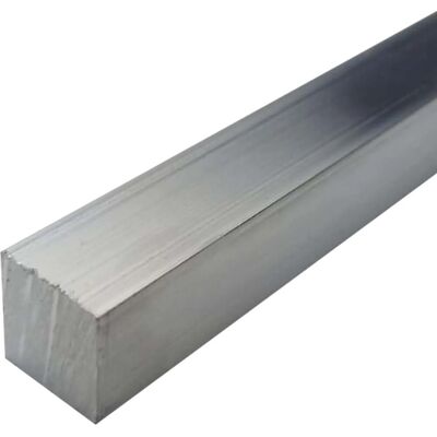 Arcansas Vierkantstange Aluminium Silber Eloxiert 12 x 12 x 1000 mm Arcansas Vierkantstange Aluminium Silber Eloxiert 12 x 12 x 1000 mm