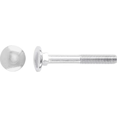 LUXTOOLS LUX-TOOLS Schlossschraube M6 x 30 mm Verzinkt Teilgewinde 100 Stück LUXTOOLS LUX-TOOLS Schlossschraube M6 x 30 mm Verzinkt Teilgewinde 100 Stück